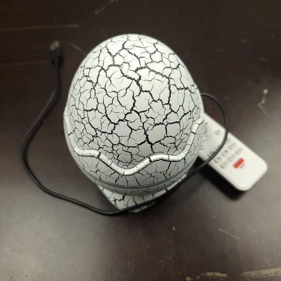 Dinosaur Egg LED Galaxy Projector Light White Noise Bluetooth Speaker Night Lamp - Picture 7 of 8